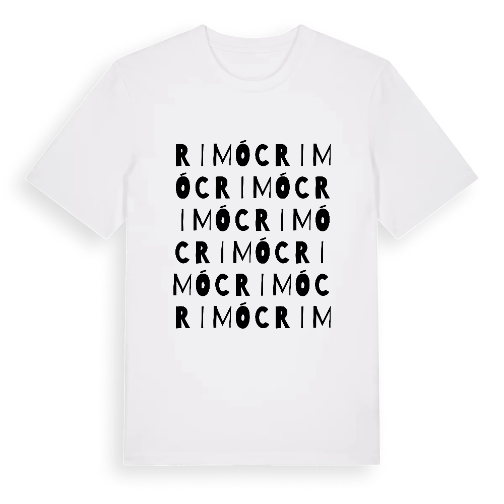 Rimóc ordlek t-shirt – White, i miljö