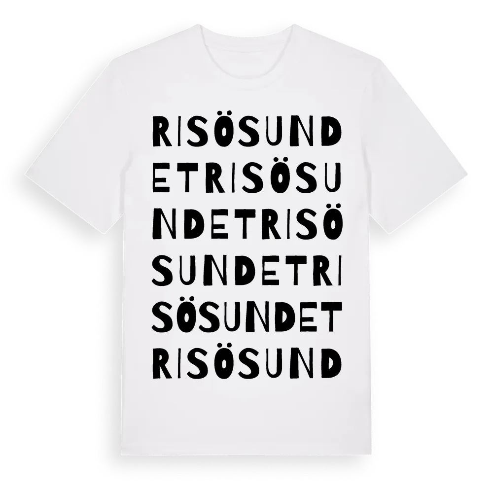 Risösundet ordlek t-shirt i miljö