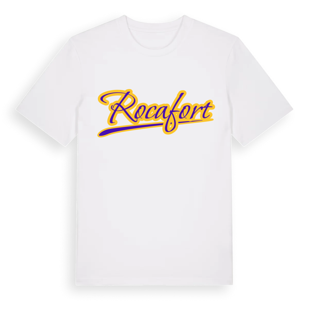 Rocafort baseball t-shirt – White, i miljö