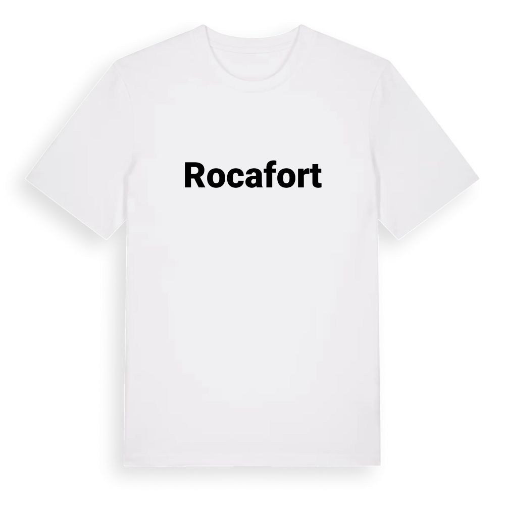 Rocafort fetstil t-shirt – White, i miljö