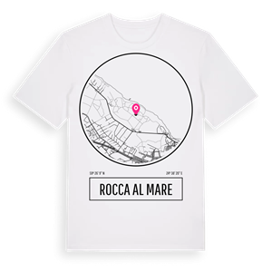 Rocca al Mare t-shirt – ekologisk bomull t-shirt från Pinshirt