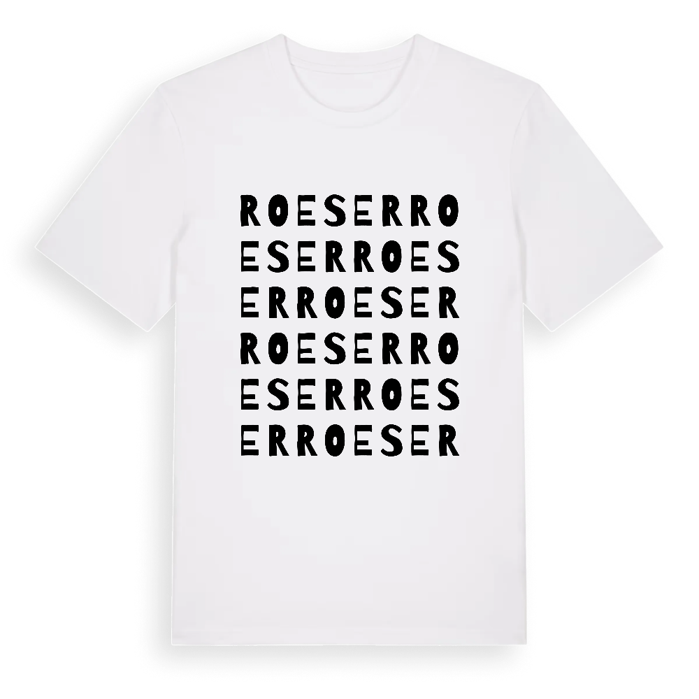 Roeser ordlek t-shirt – White, i miljö