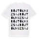Röjtökmuzsaj ordlek t-shirt