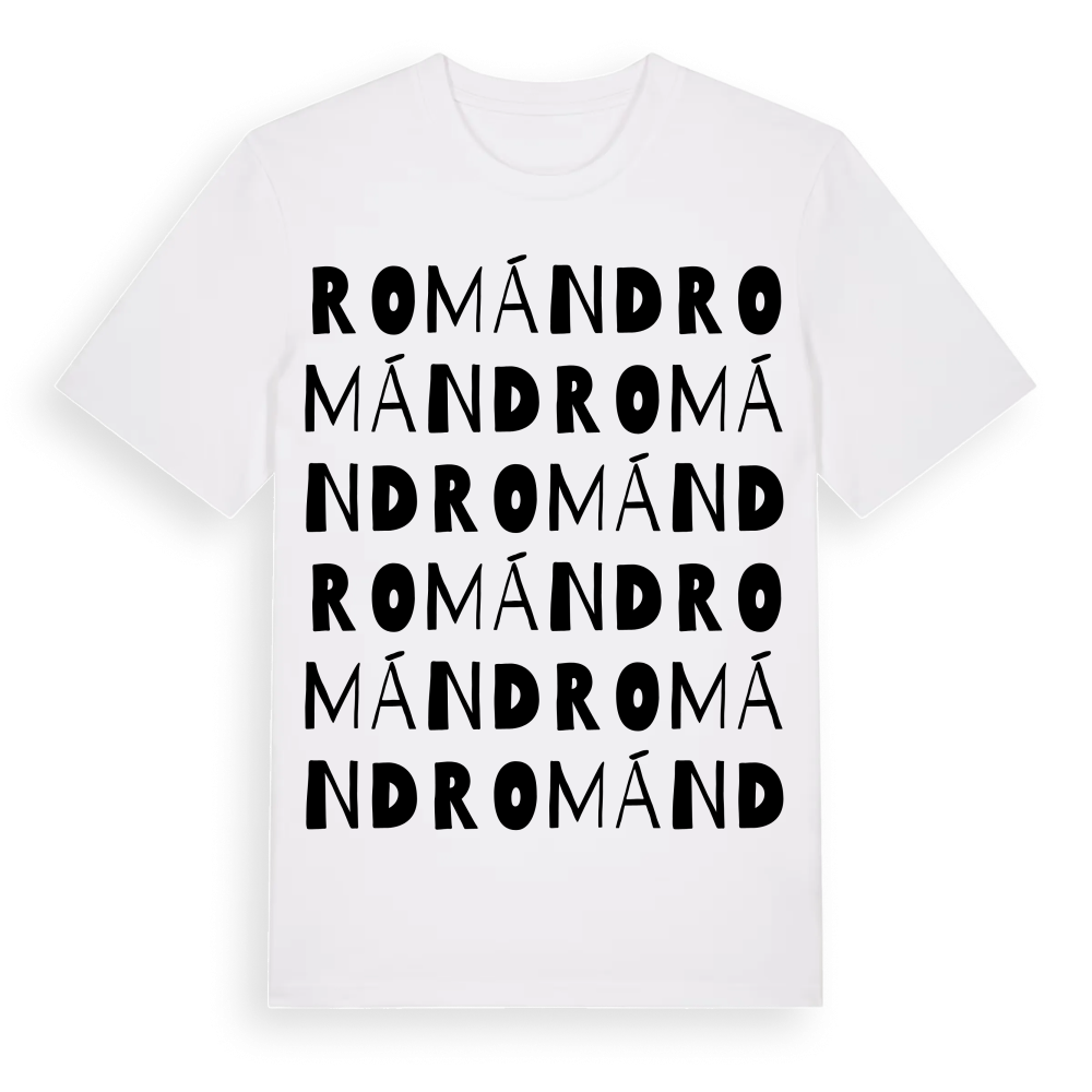 Románd ordlek t-shirt – White, i miljö