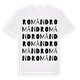 Románd ordlek t-shirt
