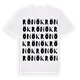 Rönök ordlek t-shirt