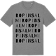 Mid Heather Gray t-shirt med Ropinsalmi ordlek t-shirt