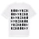 Rörmyren ordlek t-shirt