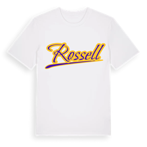Rossell baseball t-shirt – ekologisk bomull t-shirt från Pinshirt