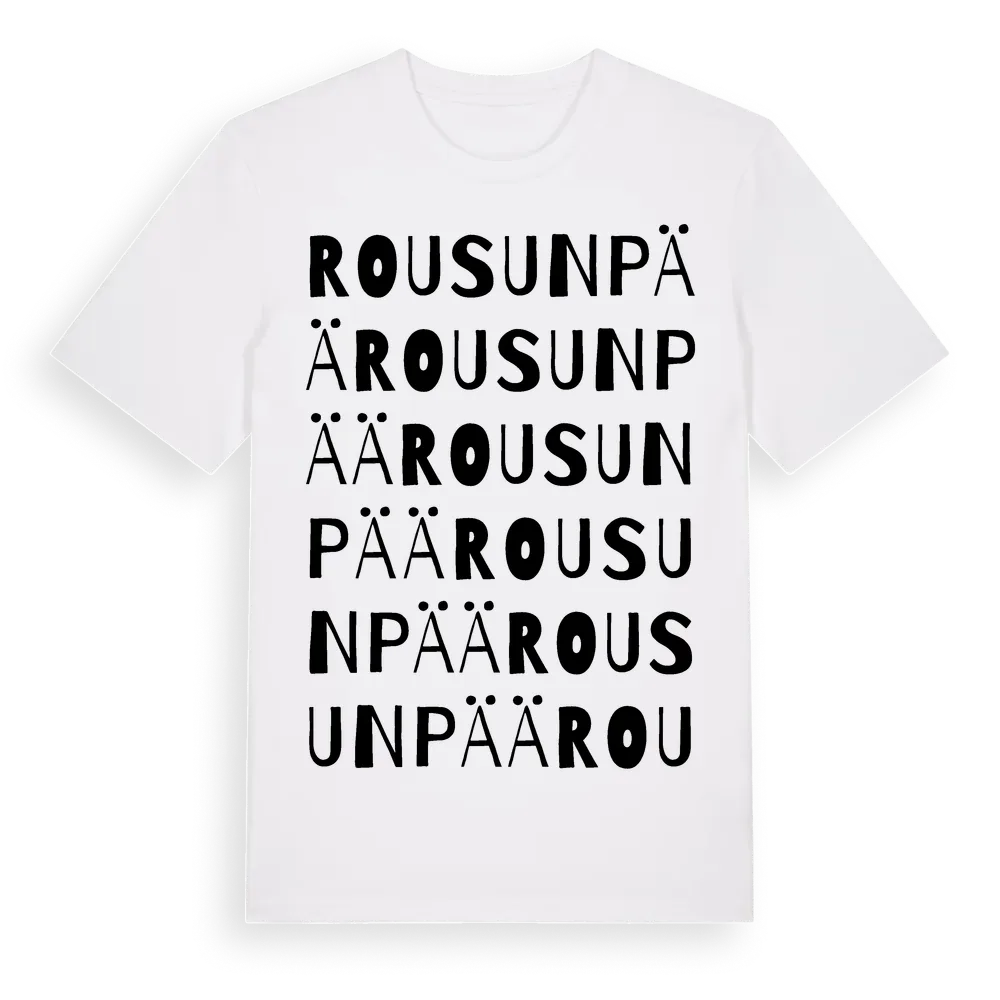 Rousunpää ordlek t-shirt i miljö