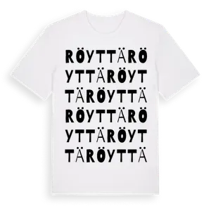 Röyttä ordlek t-shirt – ekologisk bomull t-shirt från Pinshirt