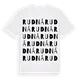 Rudná ordlek t-shirt