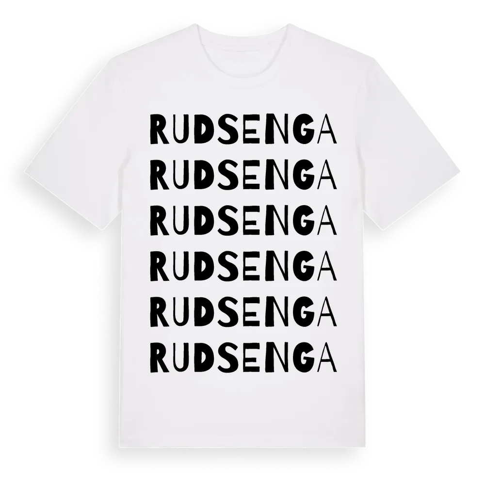 Rudsenga ordlek t-shirt i miljö