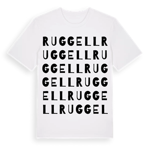 Ruggell ordlek t-shirt – ekologisk bomull t-shirt från Pinshirt