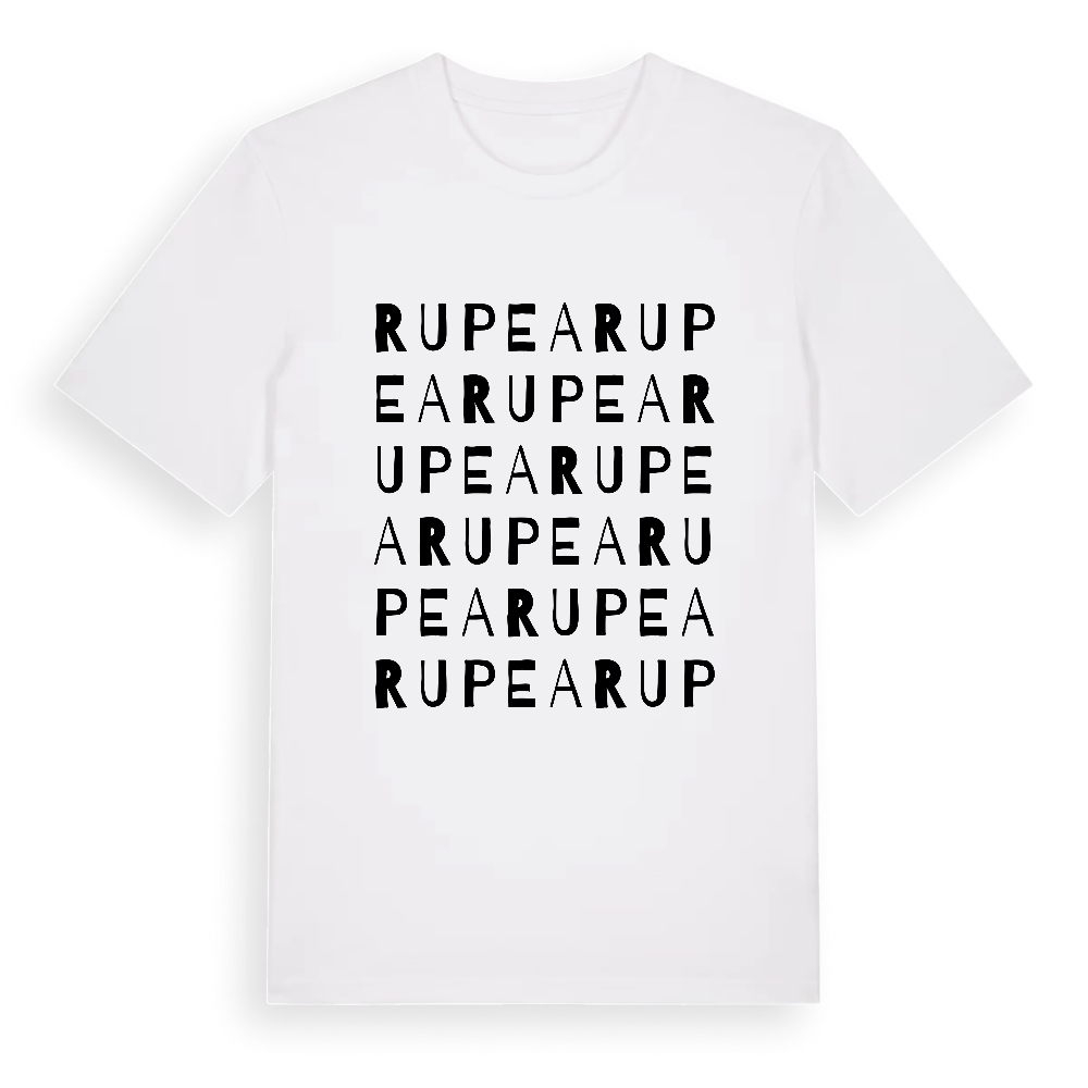 Rupea ordlek t-shirt – White, i miljö