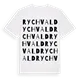 Rychvald ordlek t-shirt