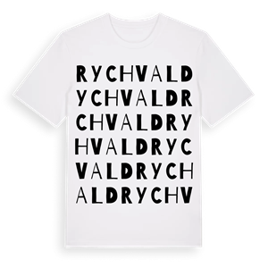Rychvald ordlek t-shirt – ekologisk bomull t-shirt från Pinshirt
