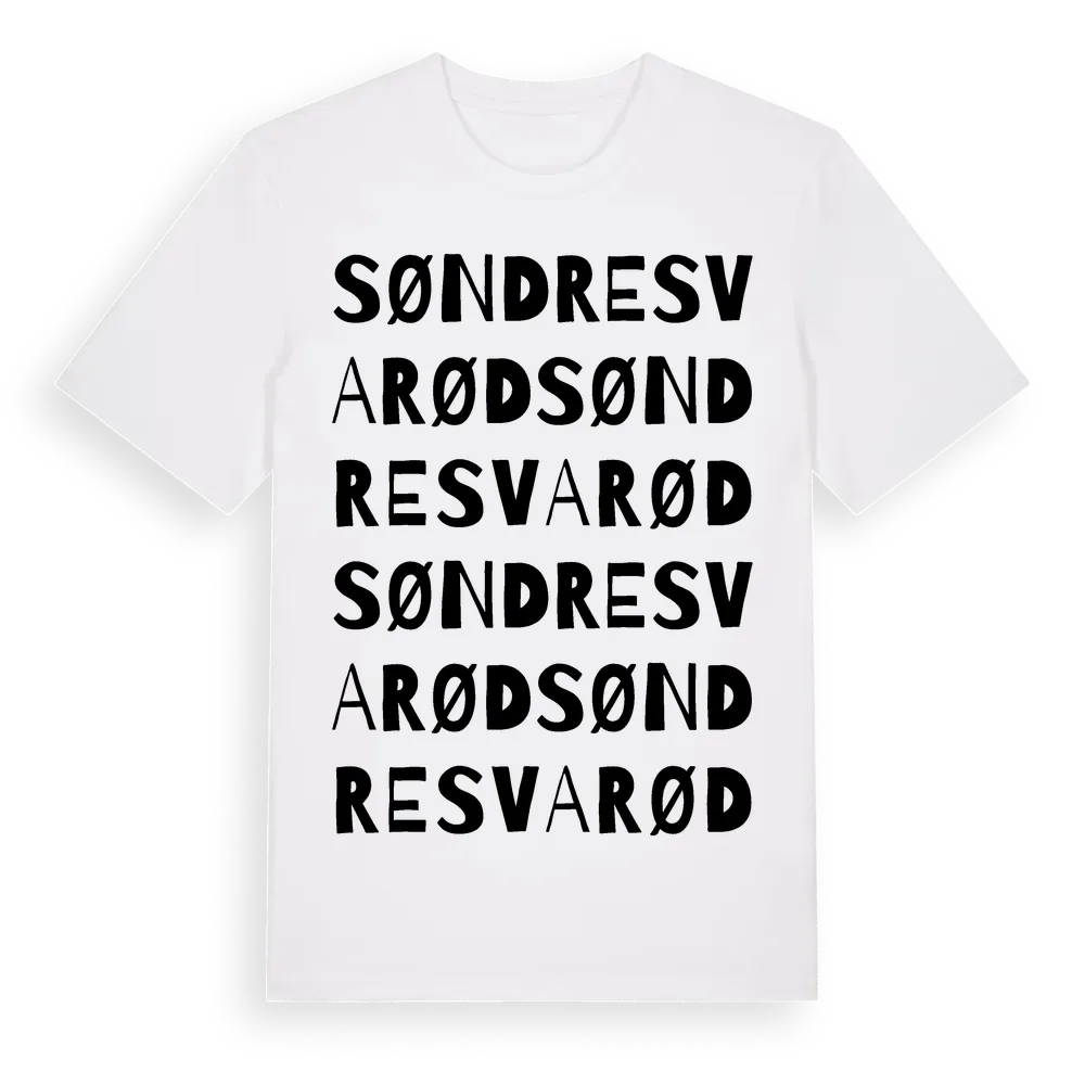 Søndre Svarød ordlek t-shirt i miljö