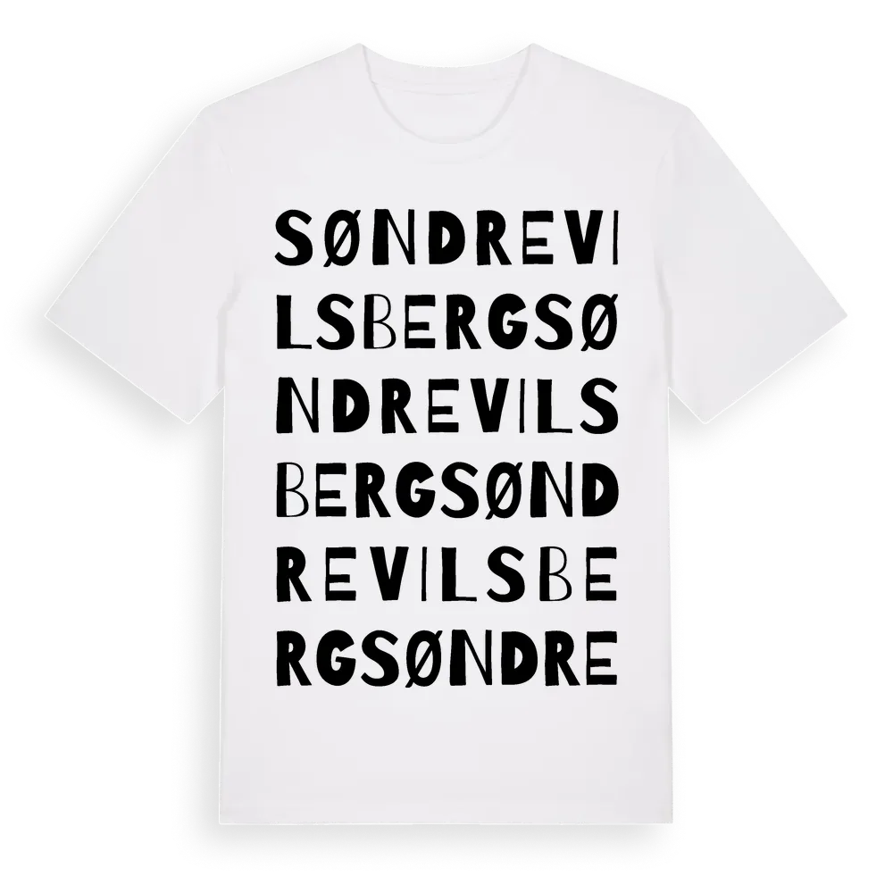 Søndre Vilsberg ordlek t-shirt i miljö