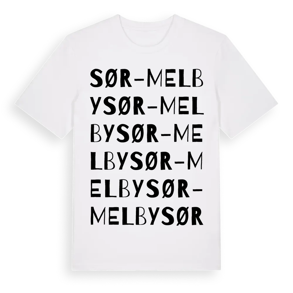 Sør-Melby ordlek t-shirt i miljö