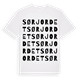 Sørjordet ordlek t-shirt