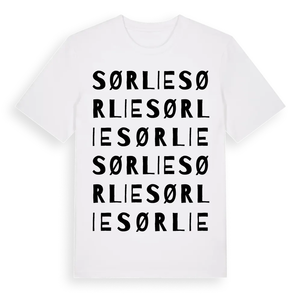 Sørlie ordlek t-shirt i miljö