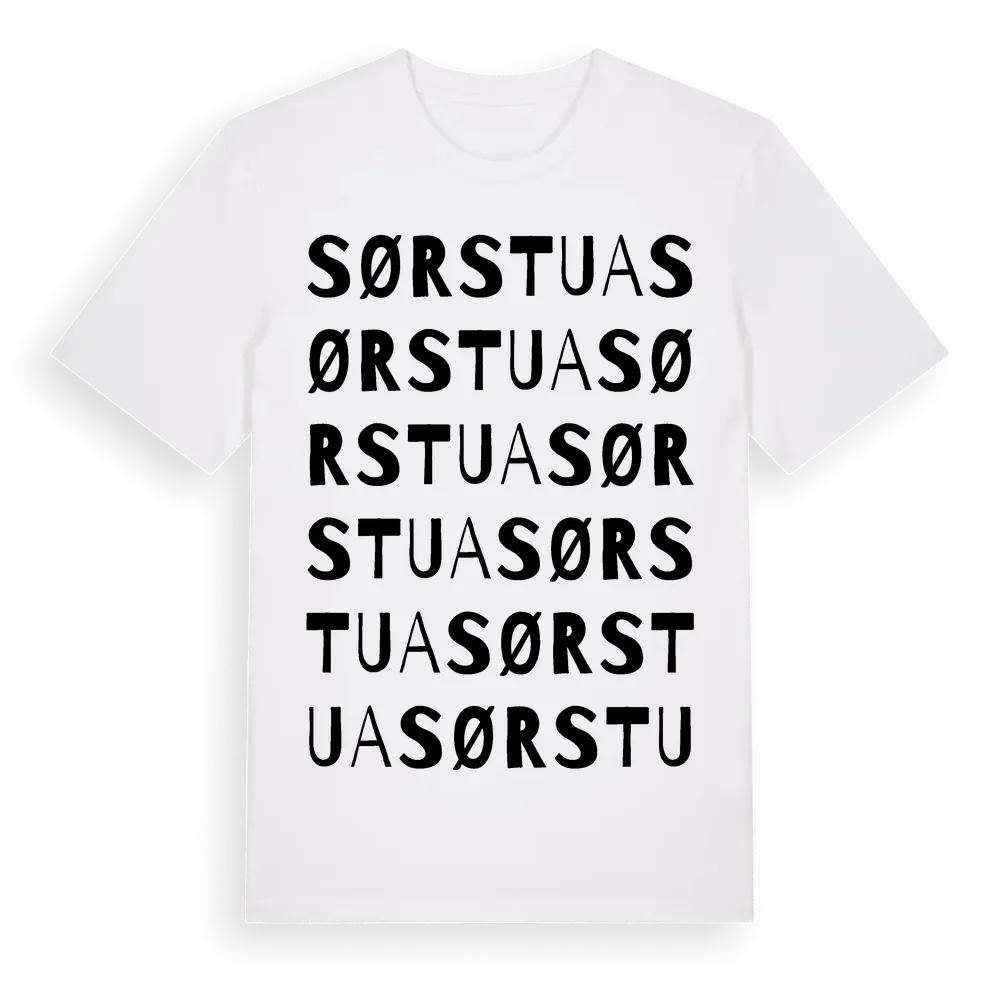 Sørstua ordlek t-shirt i miljö