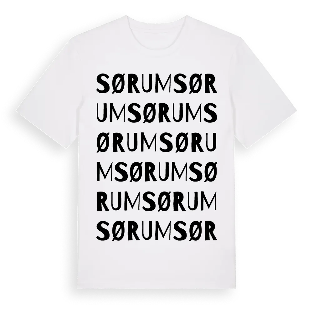 Sørum ordlek t-shirt i miljö