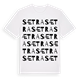 White t-shirt med Sætra ordlek t-shirt