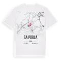 sa Pobla karta t-shirt