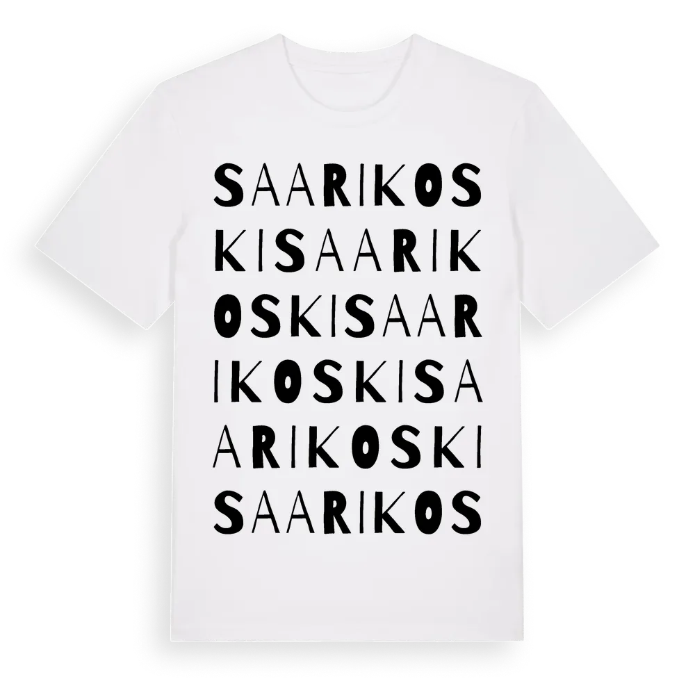Saarikoski ordlek t-shirt i miljö