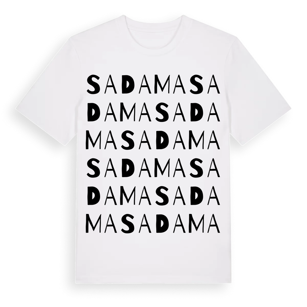 Sadama ordlek t-shirt – White, i miljö