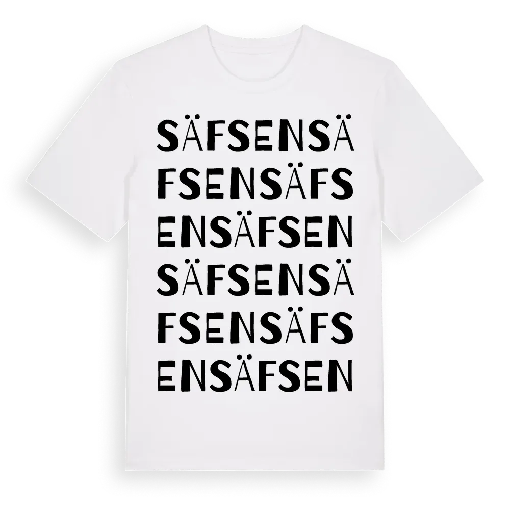 Säfsen ordlek t-shirt i miljö