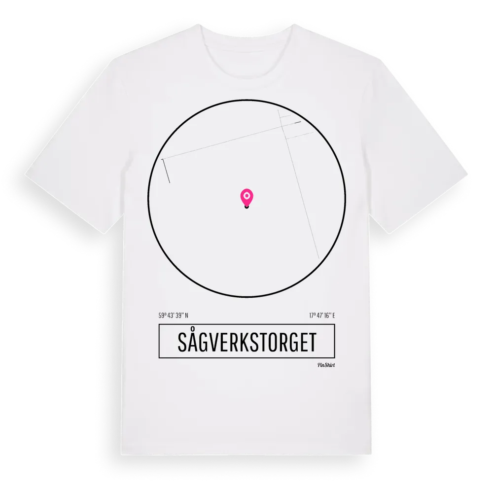 Sågverkstorget t-shirt i miljö