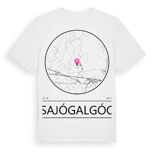 Sajógalgóc t-shirt – ekologisk bomull t-shirt från Pinshirt