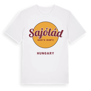 Sajólád cirkel t-shirt – ekologisk bomull t-shirt från Pinshirt