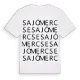 Sajómercse ordlek t-shirt