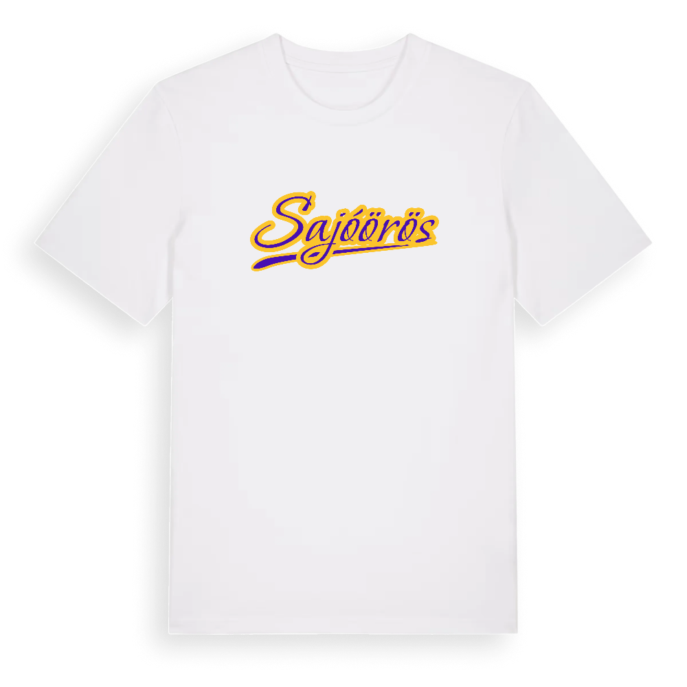 Sajóörös baseball t-shirt – White, i miljö