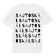 Sajtoskál ordlek t-shirt