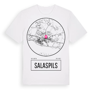 Salaspils t-shirt – ekologisk bomull t-shirt från Pinshirt