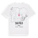 Salföld karta t-shirt