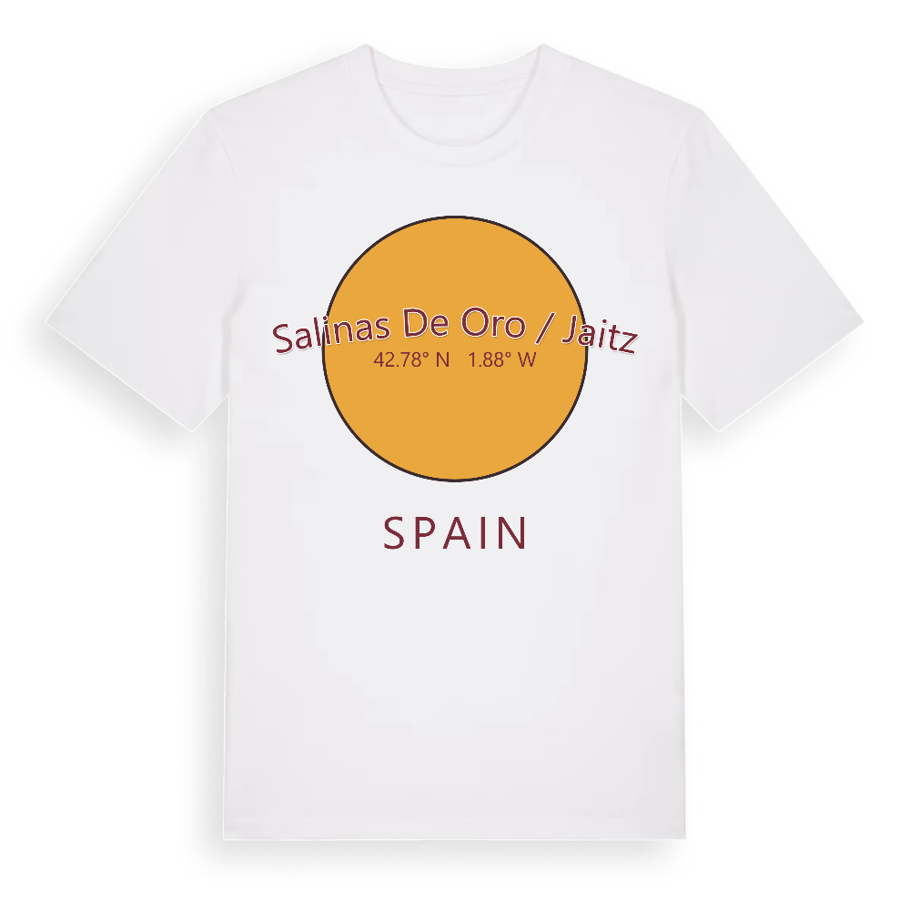 Salinas de Oro / Jaitz cirkel t-shirt – White, i miljö