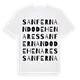 San Fernando de Henares ordlek t-shirt