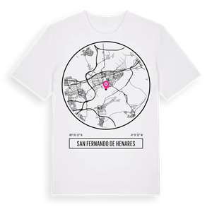 San Fernando de Henares t-shirt – ekologisk bomull t-shirt från Pinshirt