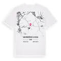 San Martín de la Vega karta t-shirt