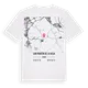 San Martín de la Vega karta t-shirt