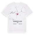 San Martín de la Vega karta t-shirt