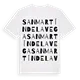 San Martín de la Vega ordlek t-shirt