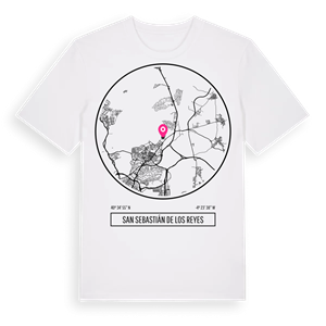 San Sebastián de los Reyes t-shirt – ekologisk bomull t-shirt från Pinshirt