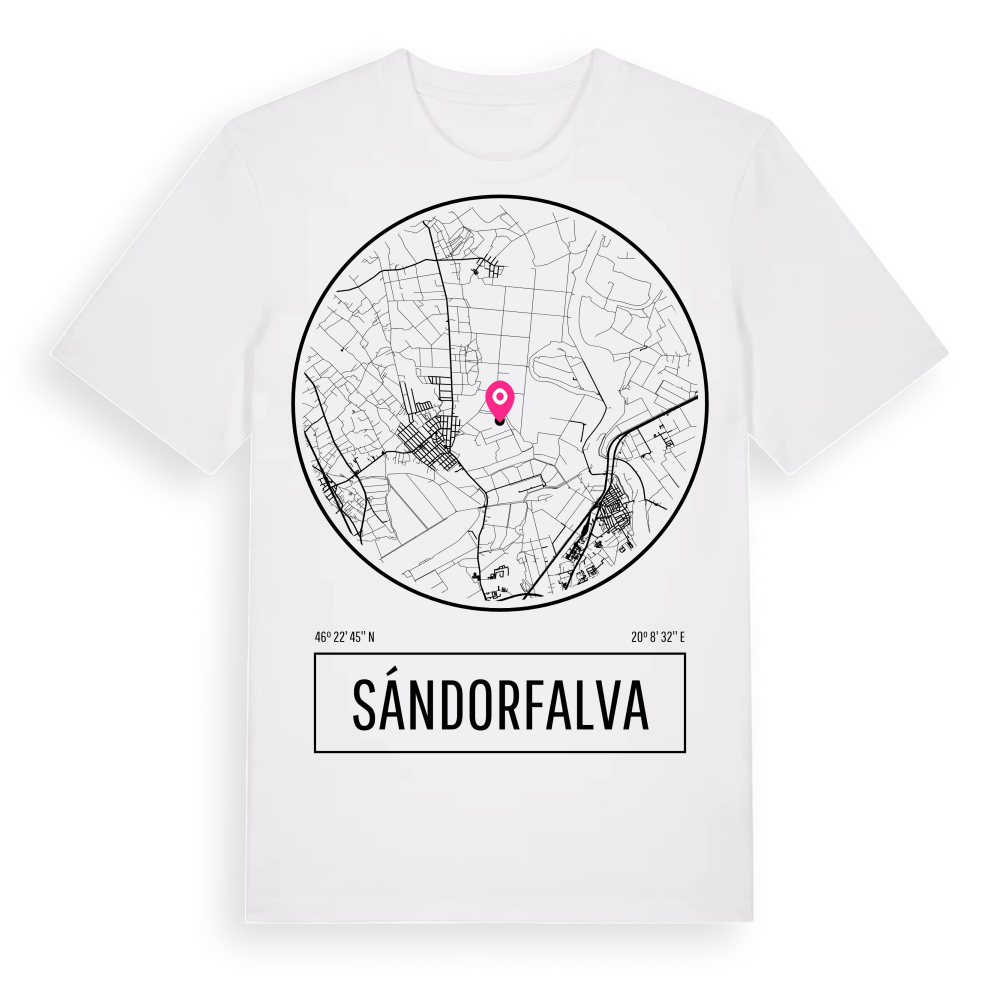 Sándorfalva t-shirt – White, i miljö